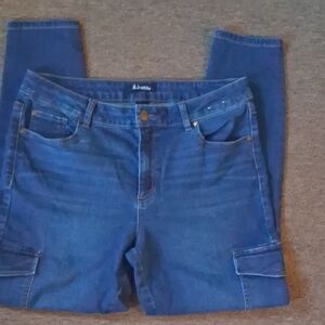 Avenue Classic Blue Jeggings